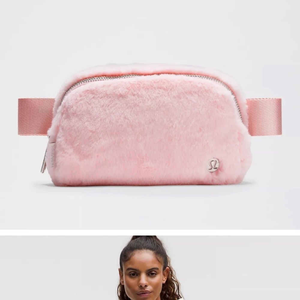 limited addition lululemon athletica strawberry 🍓 milkshake belt bag